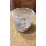 Choice 8 Qt. Translucent Round Polypropylene Food Storage Container Choice 8 Qt. Translucent Round Polypropylene Food Storage Container