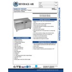 Beverage-Air WTF60AHC-23 60 Beverage-Air WTF60AHC-23 60