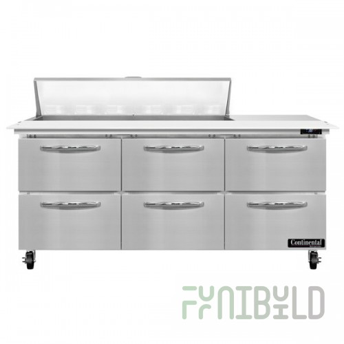 Continental Refrigerator SW72-N-12C-D 72