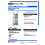 Beverage-Air HRPS1HC-1HG Horizon Series 26