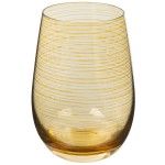 Stolzle Twister from Global Tableware Collective 16.5 oz. Amber Stemless Wine Glass / Tumbler - 24/Case Stolzle Twister from Global Tableware Collective 16.5 oz. Amber Stemless Wine Glass / Tumbler - 24/Case