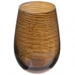 Stolzle Twister from Global Tableware Collective 16.5 oz. Amber Stemless Wine Glass / Tumbler - 24/Case Stolzle Twister from Global Tableware Collective 16.5 oz. Amber Stemless Wine Glass / Tumbler - 24/Case