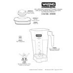 Waring 035238-V Outer Lid for MMB Blenders