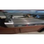 Carnival King HDRG30 30 Hot Dog Roller Grill with 11 Rollers and Glass Sneeze Guard - 120V, 1430W Carnival King HDRG30 30 Hot Dog Roller Grill with 11 Rollers and Glass Sneeze Guard - 120V, 1430W