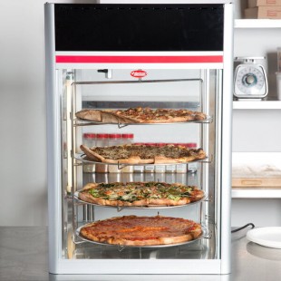 Hatco FSDT-1 Flav-R-Savor Humidified Hot Food Holding & Display Cabinet With 4 Tier Circle Rack