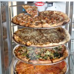 Hatco FSDT-1 Flav-R-Savor Humidified Hot Food Holding & Display Cabinet With 4 Tier Circle Rack