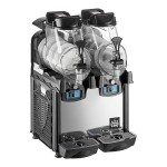 Carnival King Double 1.6 Gallon Pourover Granita / Slushy / Frozen Beverage Machine - 120V
