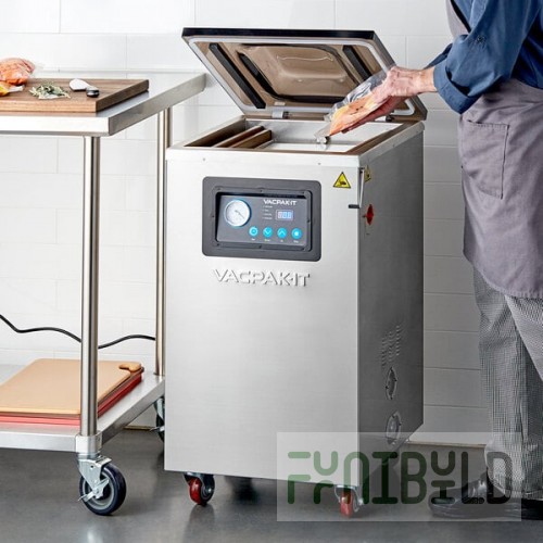 VacPak-It VMC16F Floor Model Chamber Vacuum Sealer with (2) 16
