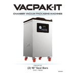 VacPak-It VMC16F Floor Model Chamber Vacuum Sealer with (2) 16 VacPak-It VMC16F Floor Model Chamber Vacuum Sealer with (2) 16