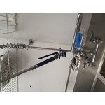 Waterloo 1.15 GPM Wall-Mount Pre-Rinse Faucet with 8 Waterloo 1.15 GPM Wall-Mount Pre-Rinse Faucet with 8