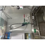Waterloo 1.15 GPM Wall-Mount Pre-Rinse Faucet with 8 Waterloo 1.15 GPM Wall-Mount Pre-Rinse Faucet with 8