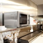 Amana RFS21TS Medium-Duty Stainless Steel Commercial Microwave with Push Button Controls - 208/240V, 2,100W Amana RFS21TS Medium-Duty Stainless Steel Commercial Microwave with Push Button Controls - 208/240V, 2,100W