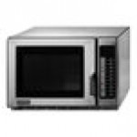 Amana RFS21TS Medium-Duty Stainless Steel Commercial Microwave with Push Button Controls - 208/240V, 2,100W Amana RFS21TS Medium-Duty Stainless Steel Commercial Microwave with Push Button Controls - 208/240V, 2,100W