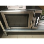 Amana RFS21TS Medium-Duty Stainless Steel Commercial Microwave with Push Button Controls - 208/240V, 2,100W Amana RFS21TS Medium-Duty Stainless Steel Commercial Microwave with Push Button Controls - 208/240V, 2,100W