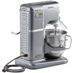 Avantco MIX8GGY Dark Gray 8 Qt. Bowl Lift Countertop Mixer with Guard & Standard Accessories - 120V, 4/5 hp