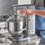 Avantco MIX8GGY Dark Gray 8 Qt. Bowl Lift Countertop Mixer with Guard & Standard Accessories - 120V, 4/5 hp
