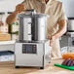 Sammic KE-8V Variable-Speed 8.5 Qt. Stainless Steel Batch Bowl Food Processor - 3 hp Sammic KE-8V Variable-Speed 8.5 Qt. Stainless Steel Batch Bowl Food Processor - 3 hp