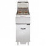 Vulcan VFRY18F-LP Liquid Propane 45-50 lb. Floor Fryer with Solid State Analog Controls and KleenScreen Filtration - 70,000 BTU Vulcan VFRY18F-LP Liquid Propane 45-50 lb. Floor Fryer with Solid State Analog Controls and KleenScreen Filtration - 70,000 BTU