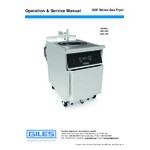 Giles GGF-720 NAT 75 lb. Natural Gas Kettle Fryer 85,000 BTU