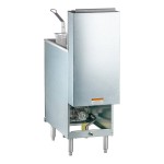 Pitco® 40D Natural Gas 40-45 lb. Stainless Steel Floor Fryer