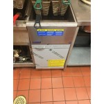 Pitco® 40D Natural Gas 40-45 lb. Stainless Steel Floor Fryer