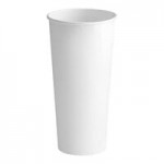 12-24 oz. White Customizable Coffee Cup Sleeve - 1,800/Case