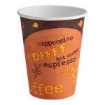 12-24 oz. White Customizable Coffee Cup Sleeve - 1,800/Case