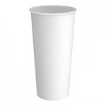 12-24 oz. White Customizable Coffee Cup Sleeve - 1,800/Case
