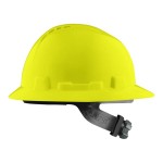 Lift Safety Briggs Hi-Viz Yellow 4-Point Ratchet Suspension Vented Full Brim Hard Hat HBFC-20HV Lift Safety Briggs Hi-Viz Yellow 4-Point Ratchet Suspension Vented Full Brim Hard Hat HBFC-20HV