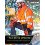 Cordova Machinist Gray and Orange HPPG Cut-Resistant Gloves with Black Sandy Nitrile Palm Coating - Extra Large - Pair