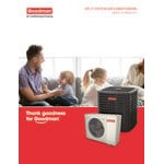 Goodman 3.5 Ton Single-Stage PSC Split System Air Conditioner (Cooling Only) GLXS4BA4210 - 14.3 SEER2, 40,000 BTU, 208/240V Goodman 3.5 Ton Single-Stage PSC Split System Air Conditioner (Cooling Only) GLXS4BA4210 - 14.3 SEER2, 40,000 BTU, 208/240V