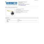 Wesco Industrial Products 272329 18