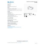 Sloan 2102459 ADA Elongated Wall-Mounted Toilet - 1.1 to 1.6 GPF Sloan 2102459 ADA Elongated Wall-Mounted Toilet - 1.1 to 1.6 GPF