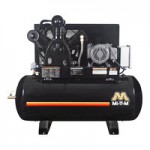 Mi-T-M AGW Series Two-Stage Gas-Powered Air Compressor / Generator / Welder Base Mount with 420cc Engine AGW-SM14-B - 14 hp, 2,500-5,000W