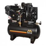 Mi-T-M AGW Series Two-Stage Gas-Powered Air Compressor / Generator / Welder Base Mount with 420cc Engine AGW-SM14-B - 14 hp, 2,500-5,000W