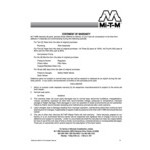 Mi-T-M AGW Series Two-Stage Gas-Powered Air Compressor / Generator / Welder Base Mount with 420cc Engine AGW-SM14-B - 14 hp, 2,500-5,000W