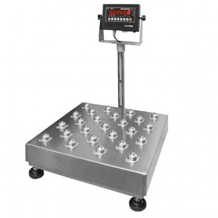Optima Weighing Systems OP-915BT-2424-1000 1,000 lb. Bench Scale with 24 Optima Weighing Systems OP-915BT-2424-1000 1,000 lb. Bench Scale with 24