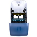 San Jamar T1400TBL Smart System Classic Hands Free Roll Towel Dispenser - Arctic Blue San Jamar T1400TBL Smart System Classic Hands Free Roll Towel Dispenser - Arctic Blue