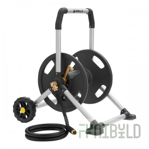 Gorilla GRS-200H Aluminum Mobile Hose Reel for 200' Hose
