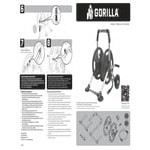 Gorilla GRS-200H Aluminum Mobile Hose Reel for 200' Hose Gorilla GRS-200H Aluminum Mobile Hose Reel for 200' Hose