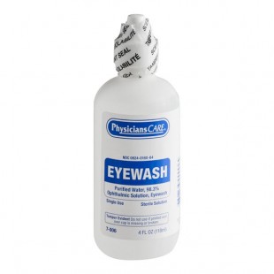 PhysiciansCare 7-006 4 oz. Eyewash Bottle - 48/Case