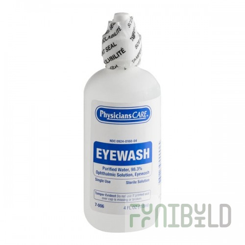 PhysiciansCare 7-006 4 oz. Eyewash Bottle - 48/Case