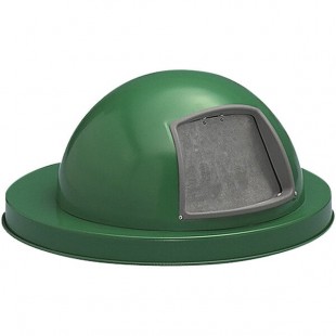 Witt Industries M3601-DTL-GN Green Steel Push Door Dome Top Lid for Oakley Series 36 Gallon Decorative Trash Can Witt Industries M3601-DTL-GN Green Steel Push Door Dome Top Lid for Oakley Series 36 Gallon Decorative Trash Can