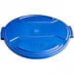 Toter RND32-L0705 Blue Lid for 32 Gallon Round Trash Cans Toter RND32-L0705 Blue Lid for 32 Gallon Round Trash Cans