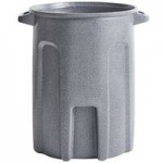 Toter RND32-L0705 Blue Lid for 32 Gallon Round Trash Cans Toter RND32-L0705 Blue Lid for 32 Gallon Round Trash Cans