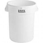 Lavex 32 Gallon Yellow Round Commercial Trash Can Lavex 32 Gallon Yellow Round Commercial Trash Can