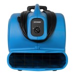 XPOWER P-830H-Blue 3-Speed Air Mover with Telescopic Handle and Wheels - 1 hp XPOWER P-830H-Blue 3-Speed Air Mover with Telescopic Handle and Wheels - 1 hp