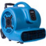 XPOWER P-830H-Blue 3-Speed Air Mover with Telescopic Handle and Wheels - 1 hp XPOWER P-830H-Blue 3-Speed Air Mover with Telescopic Handle and Wheels - 1 hp