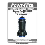 Powr-Flite Comfort Pro Freedom CPF6P-1C 6 Qt. Cordless Backpack Vacuum with Premium Toolkit (Vacuum Only)
