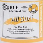 Noble 1 Gallon / 128 oz. All Surf All Purpose Concentrated Liquid Cleaner (Non-Butyl) - 4/Case Noble 1 Gallon / 128 oz. All Surf All Purpose Concentrated Liquid Cleaner (Non-Butyl) - 4/Case